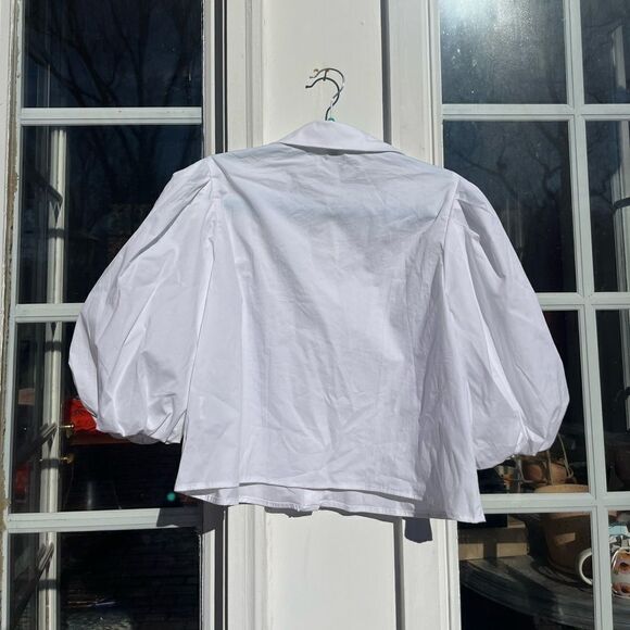 Glamorous Puff Sleeve Blouse NWT - Picture 9 of 10